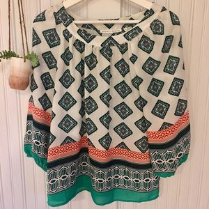 Printed blouse